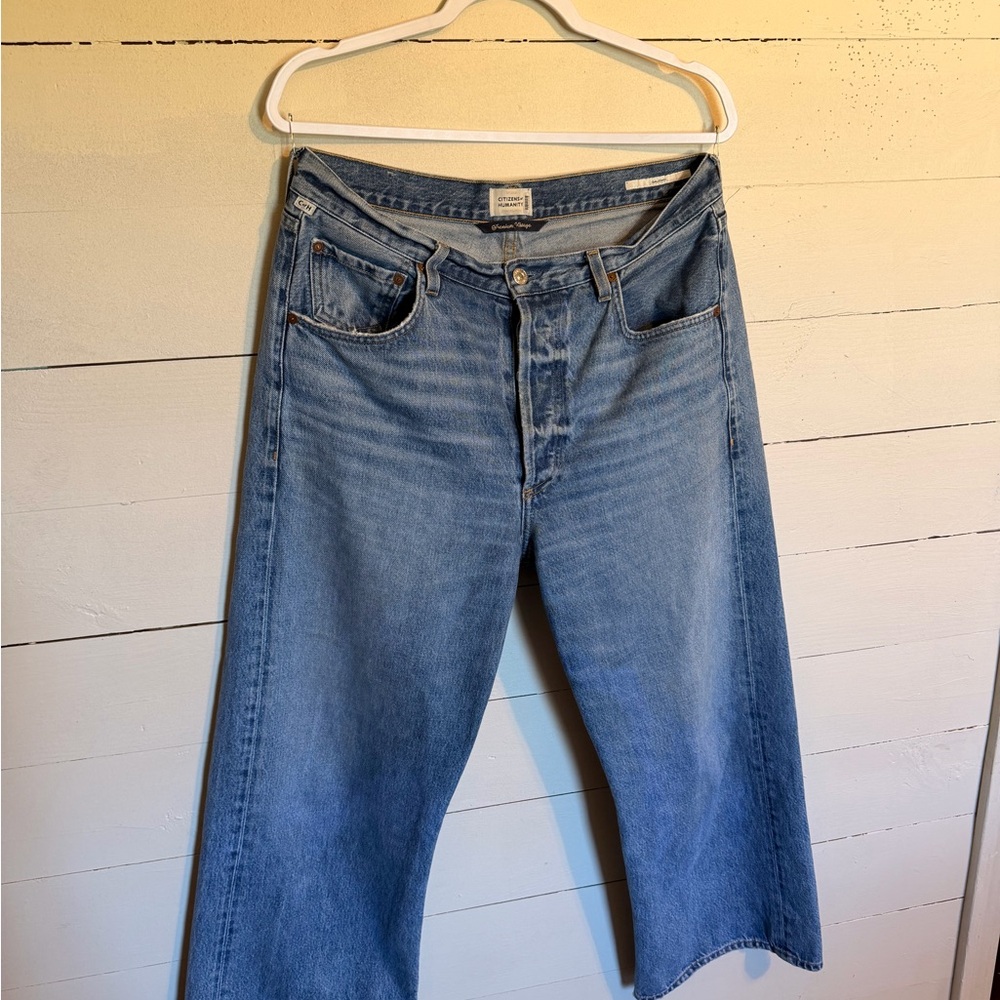 Citizens Of Humanity Light Blue Gaucho Jeans